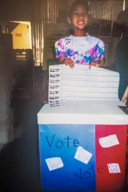 Young Ari Voting Box